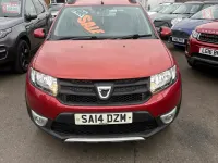 Used Dacia Sandero Ambiance 90 HP (66 kW) 2014 Red Hatchback