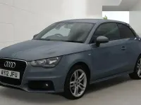 Used Audi A1 S-Line 86 HP (63 kW) 2012 Blue Hatchback