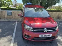 Used VW Caddy Maxi Life 2018 Red MPV