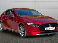 Begagnad Mazda 3 162 HK (119 kW) 2021 Röd Halvkombi