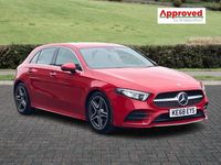 Used Mercedes A180 AMG line 136 HP (100 kW) 2019 Red Hatchback