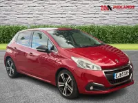 Second-hand Peugeot 208 GT-line 110 CP (80 kW) 2016 Roșu Hatchback