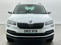 Used Skoda Karoq SE 150 HP (110 kW) 2021 White SUV
