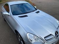 Begagnad Mercedes SLK200 2007 Silver Cab