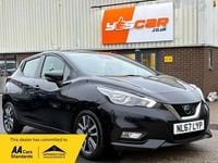 Begagnad Nissan Micra Acenta 90 HK (66 kW) 2017 Svart Halvkombi