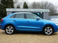 Used Audi Q3 Design 150 HP (110 kW) 2015 Blue SUV