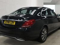 Used Mercedes C200 136 HP (100 kW) 2018 Black Sedan