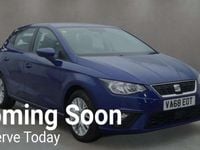 Used Seat Ibiza SE Technology 80 HP (58 kW) 2019 Blue Hatchback