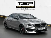 Used Mercedes CLA220 AMG 177 HP (130 kW) 2016 Grey Coupe