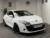 Used Renault Mégane Coupé Dynamique 110 HP (80 kW) 2012 White Coupe