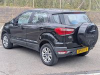 Used Ford Ecosport Zetec 112 HP (82 kW) 2015 Black SUV