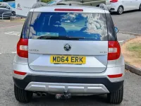 Used Skoda Yeti SE 110 HP (80 kW) 2015 Silver SUV