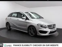 Used Mercedes B200 AMG Line Premium 134 HP (98 kW) 2017 Silver Hatchback