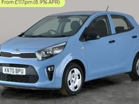 Used Kia Picanto 67 HP (49 kW) 2020 Blue Hatchback