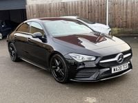 Used Mercedes CLA200 AMG line 163 HP (119 kW) 2020 Black Coupe