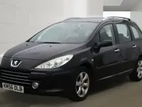 Used Peugeot 307 S 110 HP (80 kW) 2006 Black Estate