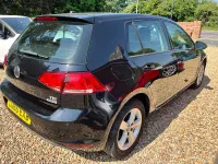 Used VW Golf VII Edition 110 HP (80 kW) 2016 Black Hatchback