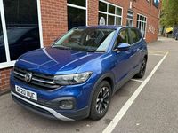Used VW T-Cross S 95 HP (69 kW) 2020 Blue SUV