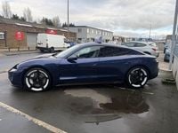 Used Porsche Taycan 4S Performance Package 92 kW (126 HP) 2021 Blue Sedan