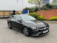 Used Mercedes CLA200 AMG line 2021 Black Estate