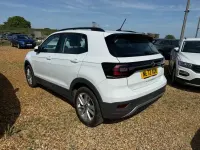 Used VW T-Cross SE 95 HP (69 kW) 2022 White SUV