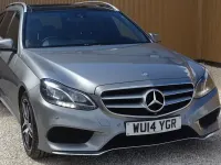 Used Mercedes E220 AMG 170 HP (125 kW) 2014 Silver Estate