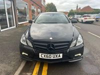 Used Mercedes E350 2010 Black Coupe