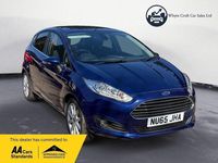 Usado Ford Fiesta Titanium 2015 Azul Citadino