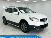 Second-hand Nissan Qashqai +2 Tekna 130 CP (95 kW) 2013 Alb SUV