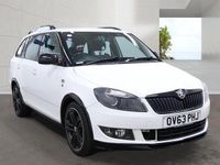 Used Skoda Fabia Monte Carlo 105 HP (77 kW) 2013 White Estate