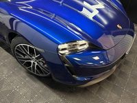 Used Porsche Taycan Performance Package 11 kW (15 HP) 2021 Blue Sedan