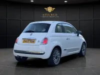 Used Fiat 500 Lounge 69 HP (50 kW) 2015 White Hatchback