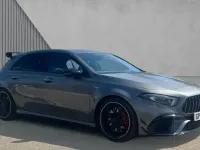Used Mercedes A45 AMG 421 HP (309 kW) 2022 Grey Hatchback