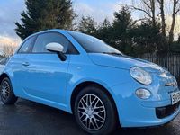 Used Fiat 500 69 HP (50 kW) 2014 Blue Hatchback