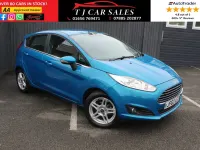Used Ford Fiesta Zetec 2014 Blue Hatchback