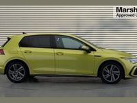Used VW Golf VIII R-line 128 HP (94 kW) 2021 Yellow Hatchback