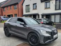 Usado Audi Q2 Black Edition 2021 Gris SUV