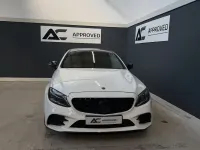 Used Mercedes C220 AMG line 2019 White Coupe