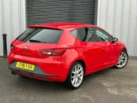 Used Seat Leon FR 150 HP (110 kW) 2015 Red Hatchback