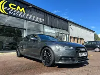 Used Audi A6 Black Edition 272 HP (200 kW) 2017 Grey Sedan