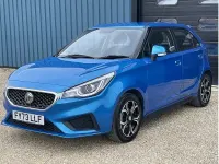 Used MG MG3 Excite 106 HP (77 kW) 2023 Blue Hatchback