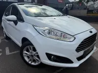 Used Ford Fiesta Zetec 100 HP (73 kW) 2016 White Hatchback