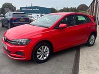 Used VW Polo SE 95 HP (69 kW) 2018 Red Hatchback