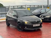 Used Skoda Fabia vRS 180 HP (132 kW) 2012 Black Hatchback