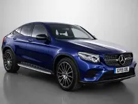 Used Mercedes GLC250 AMG line 211 HP (155 kW) 2019 Blue SUV