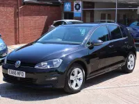 Used VW Golf VII Edition 110 HP (80 kW) 2016 Black Hatchback