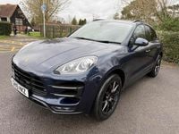 Used Porsche Macan Turbo 2015 Blue SUV