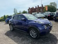 Used Nissan Juke S 110 HP (80 kW) 2014 Blue SUV