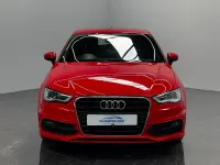 Used Audi A3 S-Line 2013 Red Hatchback