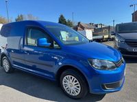Used VW Caddy Trendline 102 HP (75 kW) 2013 Blue MPV